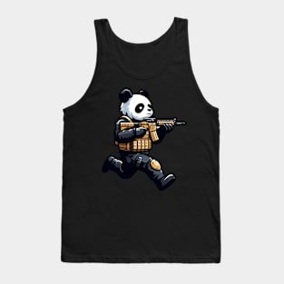 Tactical Panda Tank Top